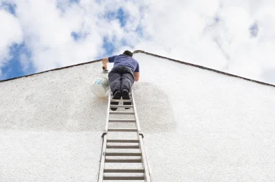 Peinture extérieure à la Bridoire — façades et ravalement